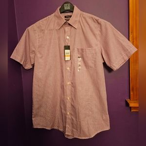 NWT Van Heusen Short Sleeve Casual Shirt